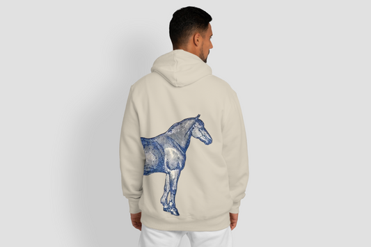 blue horse